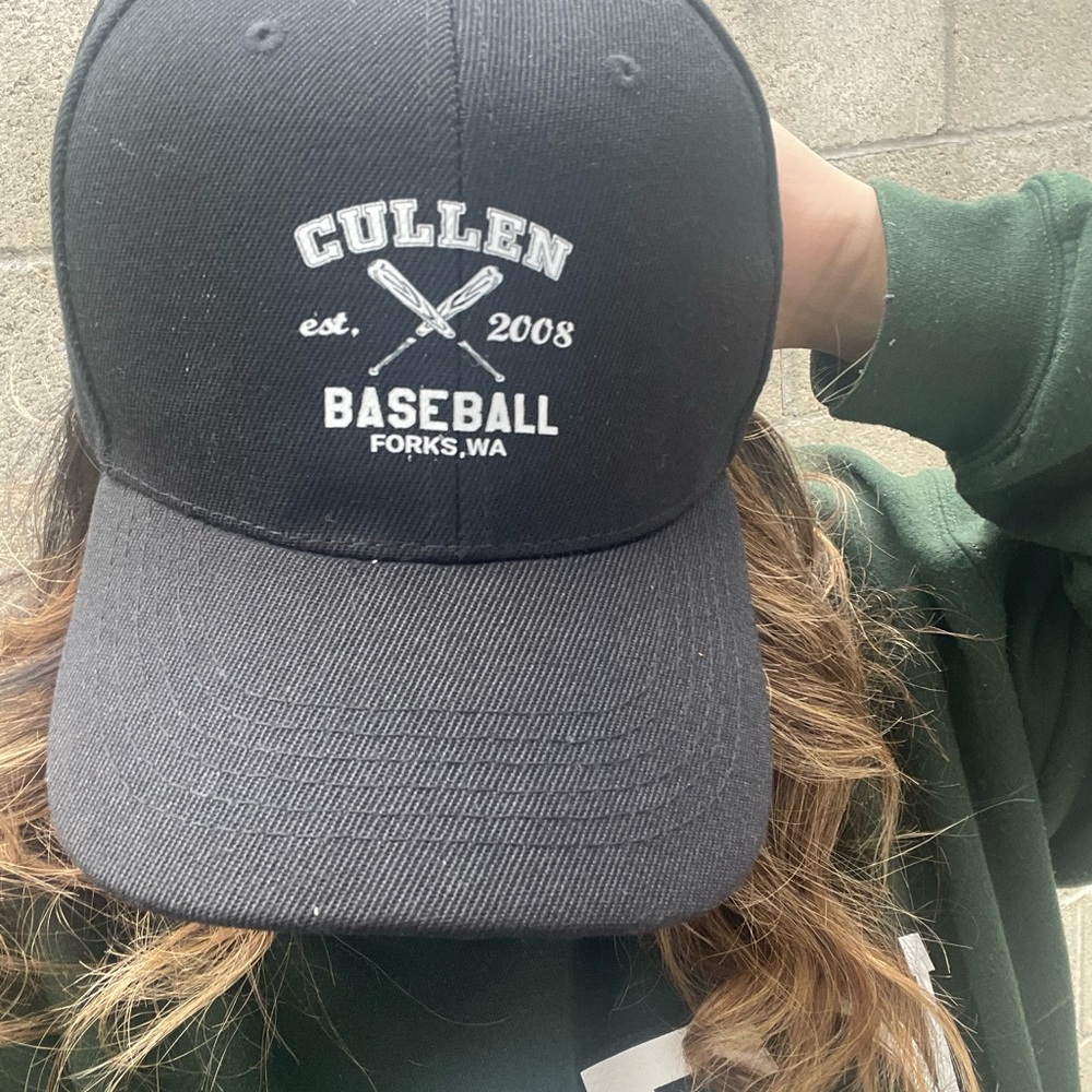 Black Baseball Cap - image 1